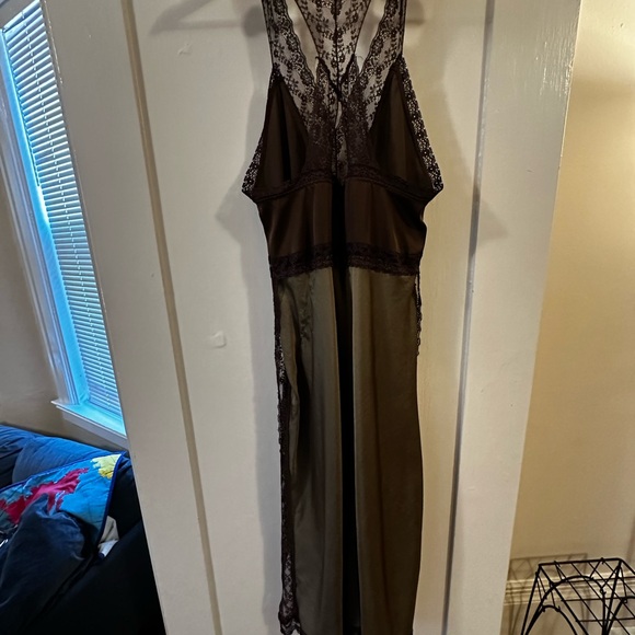 Free People Intimately Tri Mi Midi Slip in Willow - Picture 9 of 9